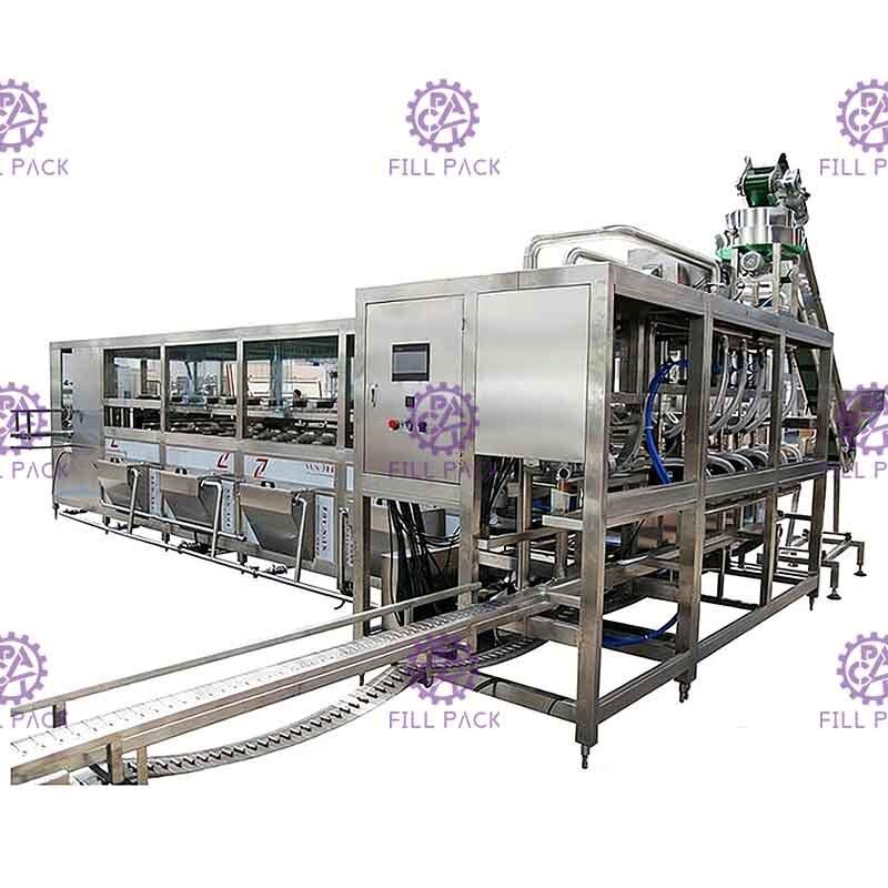 3 in 1 qgf-1000 Mineraalwater Bottelmachine leverancier