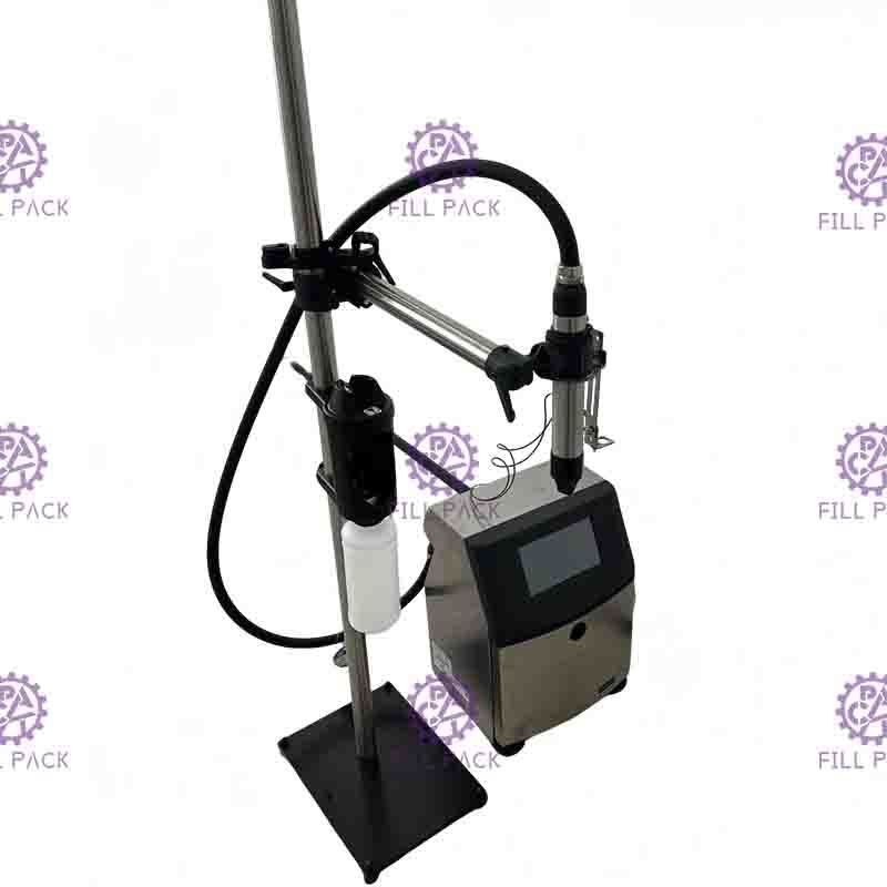 220V 50HZ 100W automatische inkjetlijn voor drankflessen leverancier