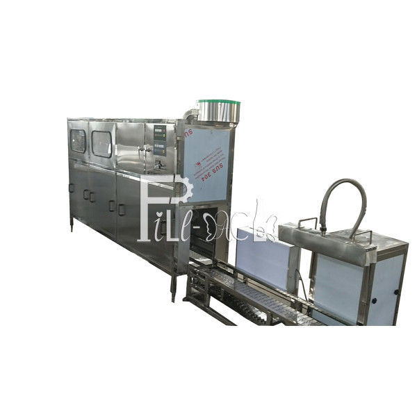 Heet Alkalisch Water dat 120 BPH Gallon Vullende Lijn spoelt leverancier