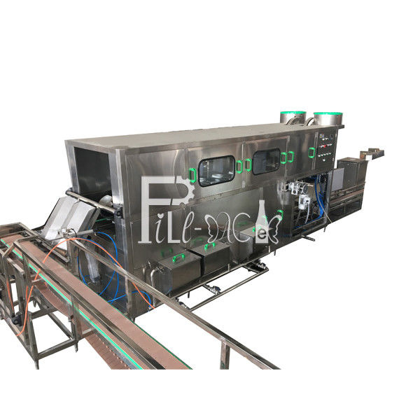 De knopen controleren 300 BPH Gallonwaterplant leverancier