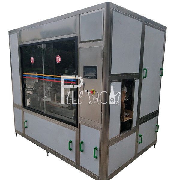 Roterende 1800*1550*1750mm 900BPH 5 GallonFlessenspoeler leverancier