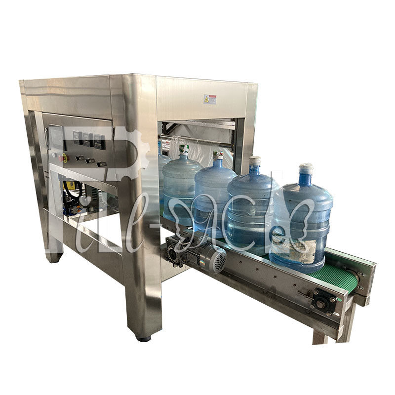 De automatische PLC 5 Machine van de de Flessenverpakking van het Gallon2200bph Water leverancier