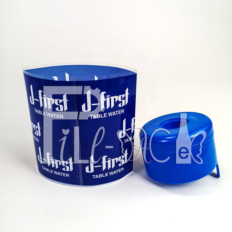 De Plastic Hitte van pvc krimpt GLB-Kokeretiket voor de Fles van het 5 Gallonwater leverancier