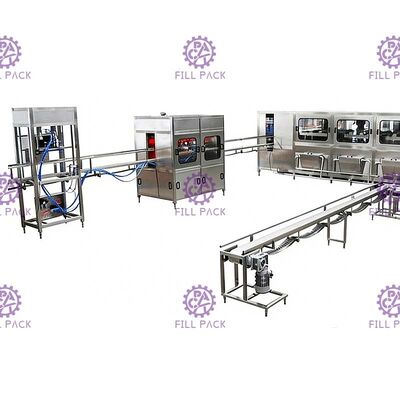 Mechanische Gedreven 600BPH de Bottelmachine van het 5 Gallonwater