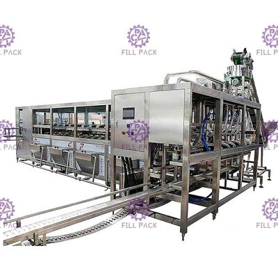 3 in 1 qgf-1000 Mineraalwater Bottelmachine