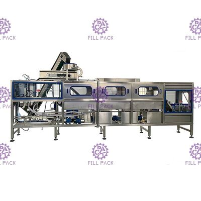 Volledige 200BPH automatische 18.9L de productielijn van het 5 gallon zuivere water het vullen bottlling machine