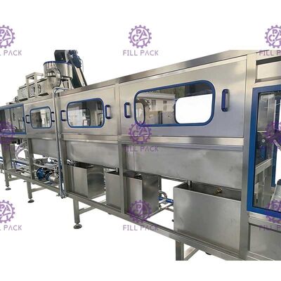 Één Weg 3 het Water van de Gallon200bph Fles het Vullen Machine/Lijn/Eenheids Zuivere Waterwas