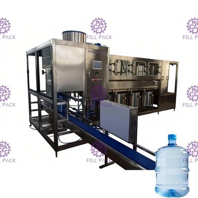 450bph automatische 9.75kw 5 Gallon het Vullen Machine met Plc Controle