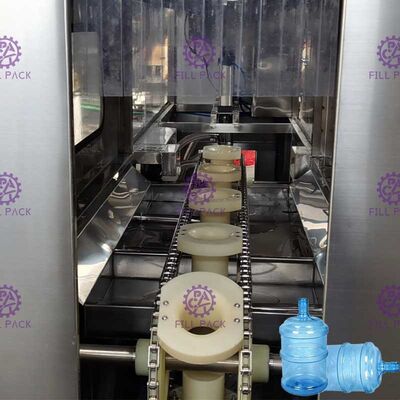 Sus 304 Was van het de Vullende Machine de Hete Alkalische Water van het 5 Gallonwater