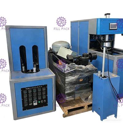 Semi Automatische HUISDIEREN Plastic Fles 5 Gallon 20 Literslag het Vormen Machine met handvat