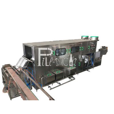 De Gallonwaterplant van 3400*1000*1750 SUS304 18.9L 300 BPH