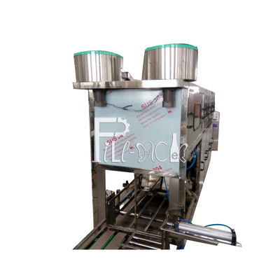 Twee vullend Hoofden 19 Liter 300 BPH-Gallonwaterplant