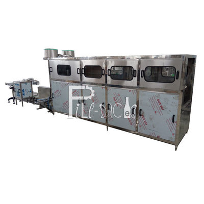 Twee Kappensorteerders SUS304 300 BPH de Vuller van de 5 Gallonfles