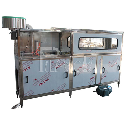 SUS304 100BPH 5 Gallonwater het Vullen Machine met Één het Flessenopenenhoofd